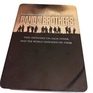 Band Of Brothers DVD Tin Set  Tom Hanks Steven Spielberg
